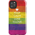 Keep Calm Love Is Love iPhone Cases